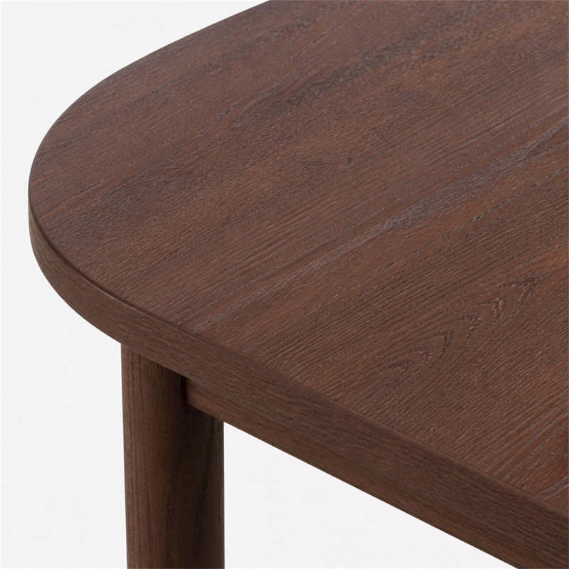Table à manger carrée, Dark Walnut