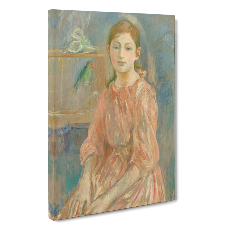 The Artist's Daughter by Berthe Morisot - Wrapped Canvas, 50cm H x 35cm W x 3cm D