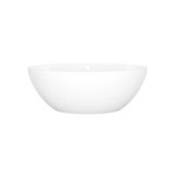 Corvara™ 59" x 32" Freestanding Soaking Bathtub with Overflow Hole