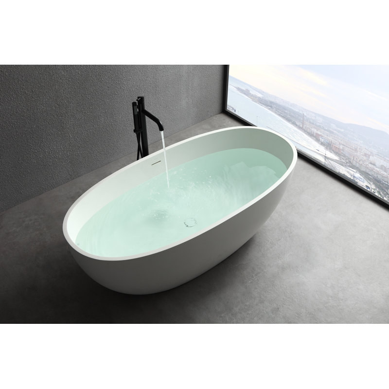 Baignoire de trempage autoportante 64,96X29,53