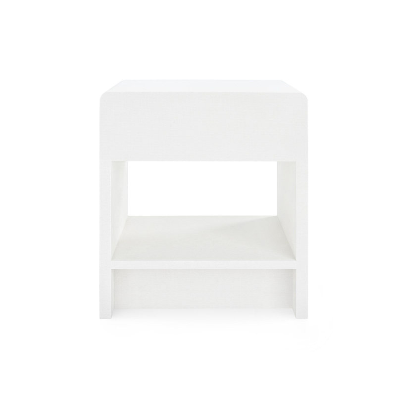 Benjamin End Table, White