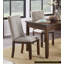 Ensemble de 2 chaises en chenille