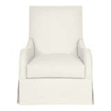Zoe Cotton Slipcovered Armchair