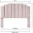 Gabbrielle Tufted Upholstered Headboard-843537702-849513724