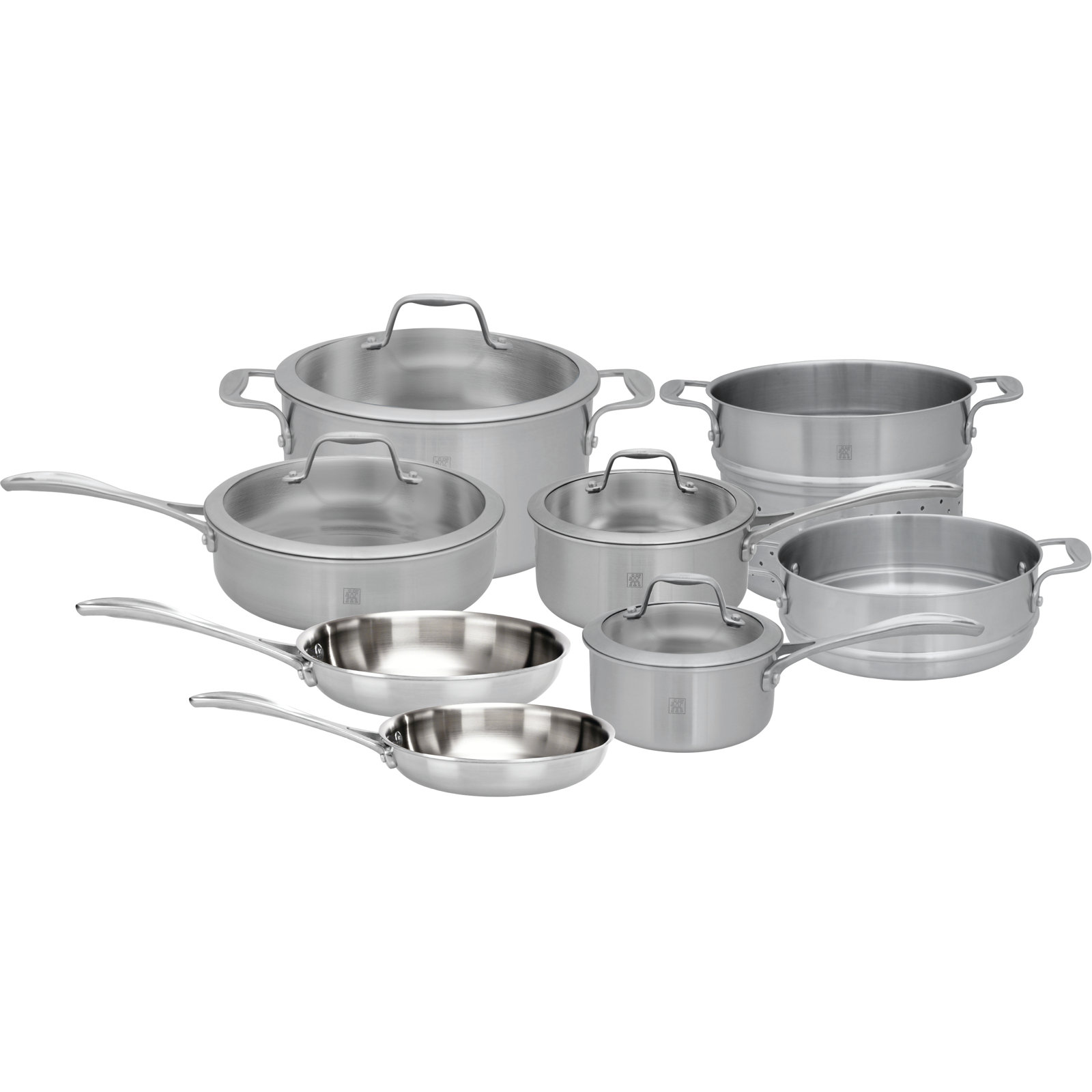 Spirit 12 Piece Stainless Steel Cookware Set