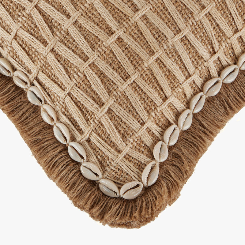 Jute Weave Pillow Cover & Insert
