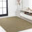 Maxine Easy Jute Contemporary Border Boho Fine Rib Weave Indoor/Outdoor Rug-925278253-925278248
