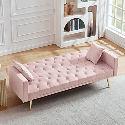 Convertible Folding Futon Sofa Bed, Sleeper Sofa