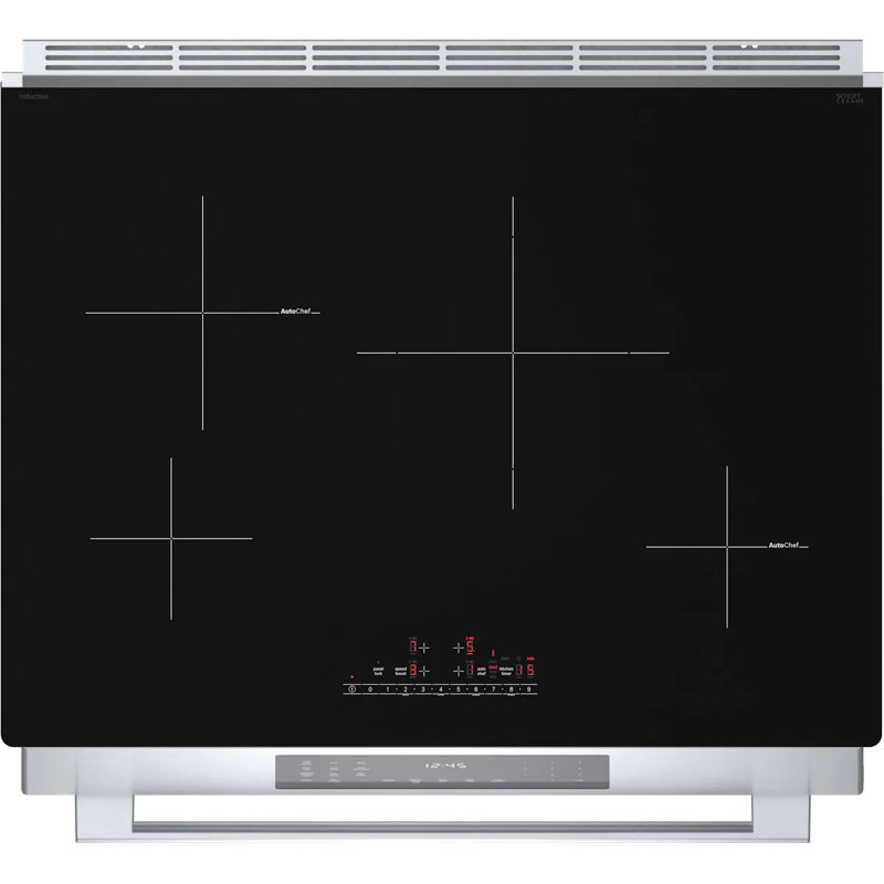 800 Series 31.5" Slide-In Electric Range, Silver