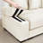 Modular Sectional Couch with 12 Throw Pillows-761621873