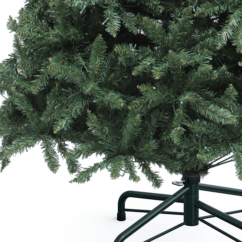 Arbre de Noël vert 6 pi avec éclairage réglable, 6'