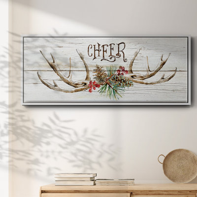 Rustic Cheer - toile encadrée