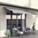 Dakota Fields 295cm W x 200cm D Gray Cover Retractable Patio Awning