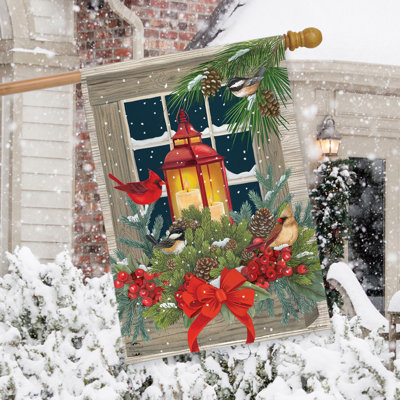 Magic Of The Season Winter House Flag