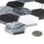 Channing 2" Hex Marble Honeycomb Mosaic Kitchen Backsplash, Bathroom, Shower, Pool, Wall and Floor Tile-50210689