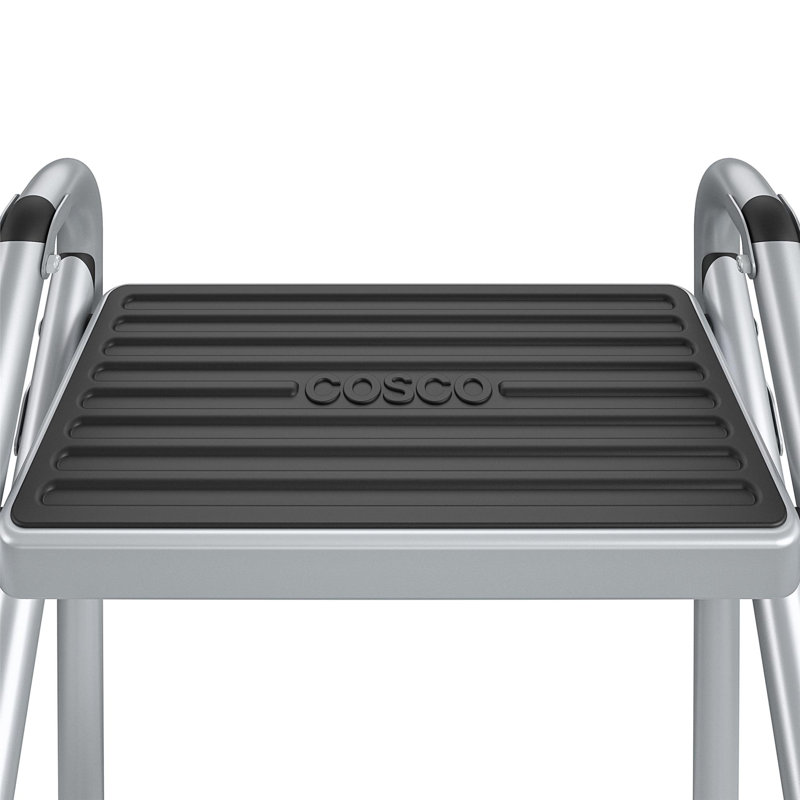 Hively 3 - Step Steel Lightweight Folding Step Stool