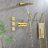 Wall Mounted Waterfall Shower System with Bodysprays-110680175