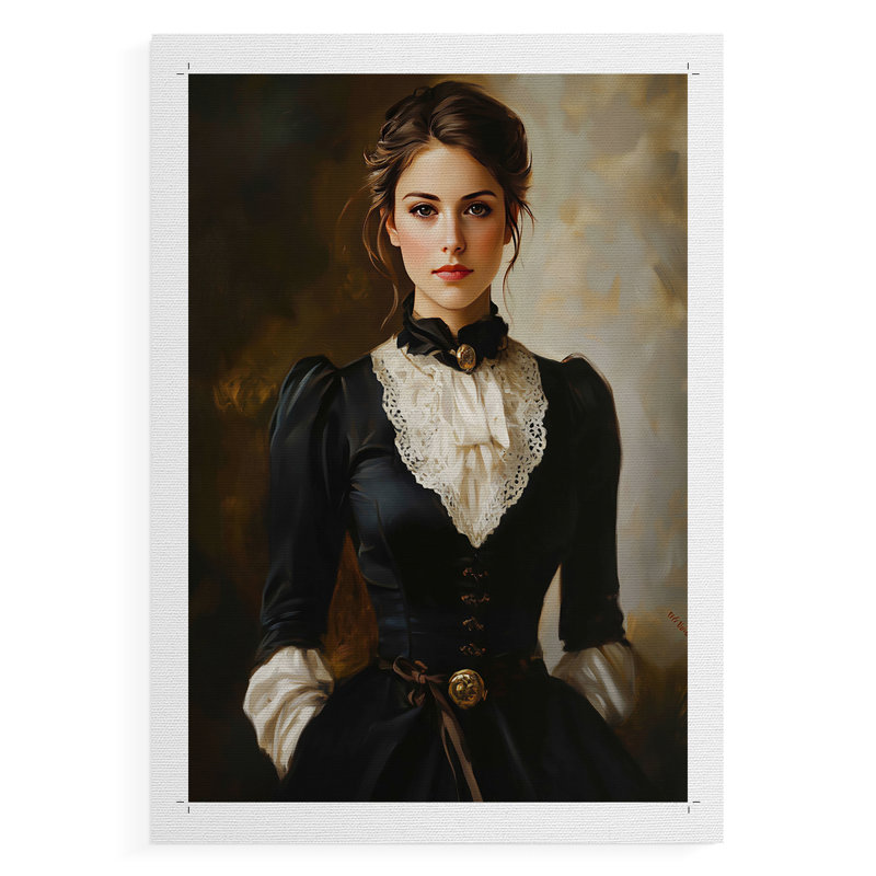 WOMEN Series CCIV - reproduction sur toile de qualité supérieure seulement - NON-CADRE - prête à être accrochée
