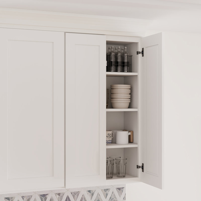 Armoire murale de cuisine blanche Casain