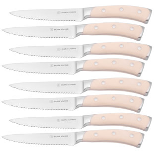 Ensemble de 8 couteaux à steak en acier inoxydable Dura Living Elite (ensemble de 8)