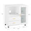 17.5cm H x 87cm W Printer Stand