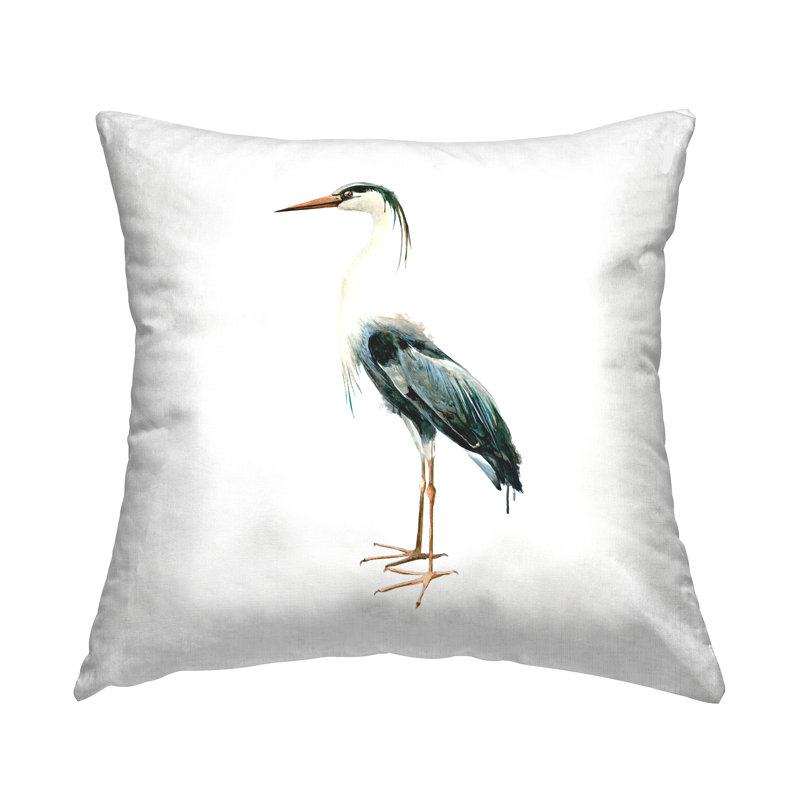 Coussin Heron Bird