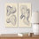 «Japanese Minimalist Retro Oriental Designs I», ensemble de 2 impressions