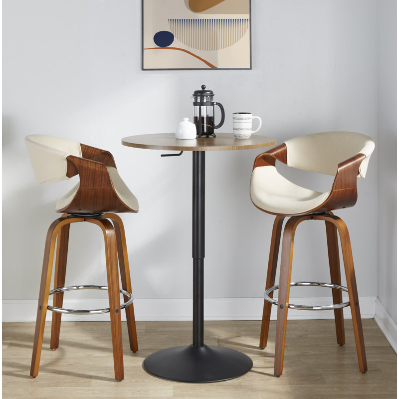Tabouret de bar et de comptoir Archaimbaud, Tabouret de bar (siège d'une hauteur de 30 po), Crème