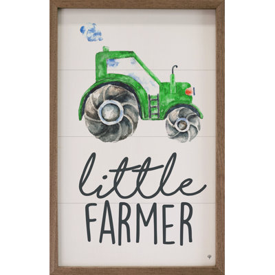 Little Farmer - tracteur vert - blanc