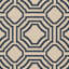 Tapis intérieur / extérieur bleu marine / gris Arneshia-280571613