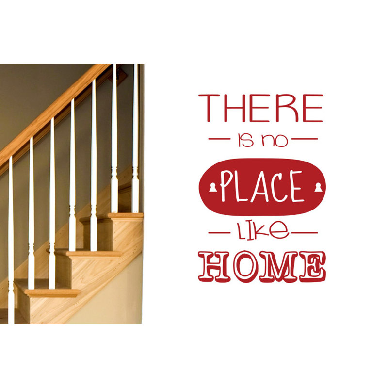 Non-Wall Damaging Wall Decal, Dark Red, Large