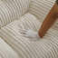 Fauteuil à billes en peluche pour adultes avec accoudoirs et repose-pieds Giant Plush-114210729