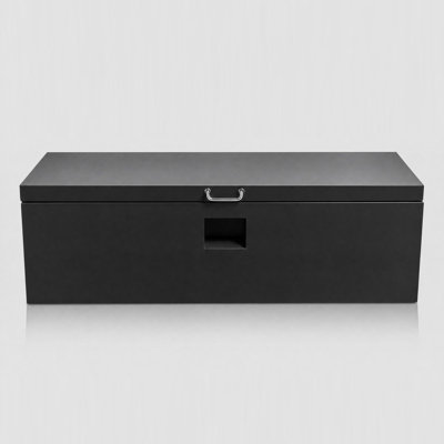 Heavy‑Duty Steel Truck Tool Box, Waterproof Storage Tool Chest with Lock & Keys, Weather‑Resistant Organizer for Pickup, Truck Bed, RV and Trailer