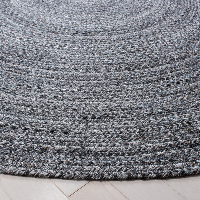 Tapis performance tissé à plat Chirag, Rond 4 pi