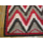 1920s Gray Geometric Antique American Navajo Rug 6'3" x 9' Handwoven Wool Carpet
