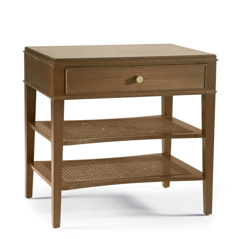 South Hampton Solid Wood End Table, Driftwood