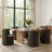Velvet Upholstered Rolling Dining Chairs with Casters-423499805