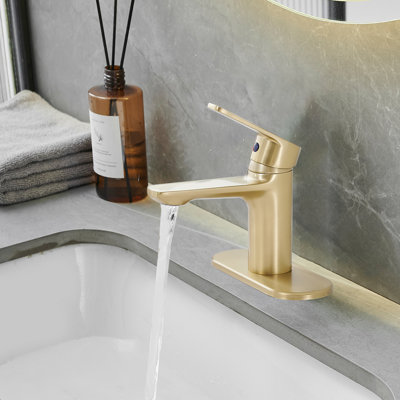 Single Hole SingleHandle Bathroom Faucet