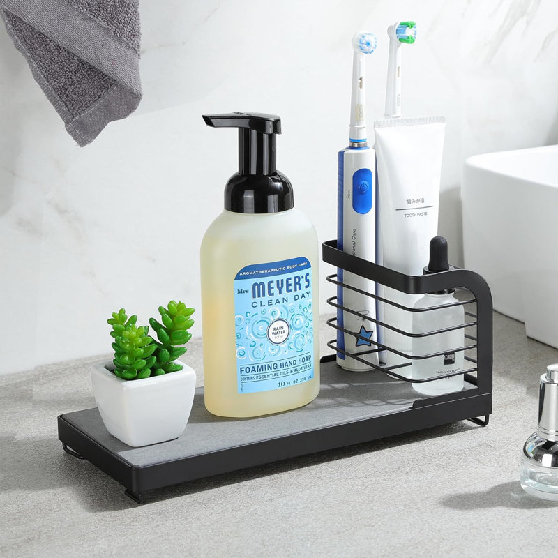 Serviteur d'évier en acier inoxydable