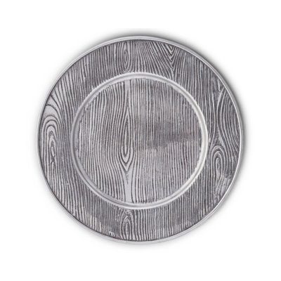 Forest Metal Solid Colour Charger