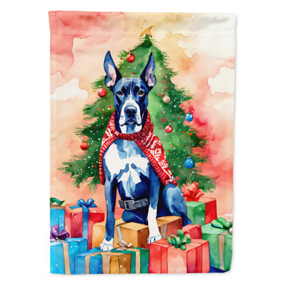 Polyester double face Noël