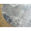 Tapis gris noué à la main de conception unique de 6 pi Manraj