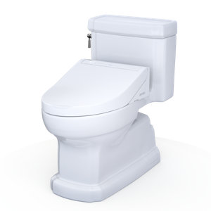 Guinevere 1.28 GPF Elongated Bidet Toilet with High Efficiency Flush ...