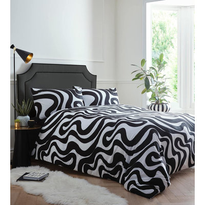 Francom Polyester No Pattern Duvet Cover Set with Pillowcases Included