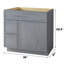 Base de meuble-lavabo simple 36 po seulement-95290431