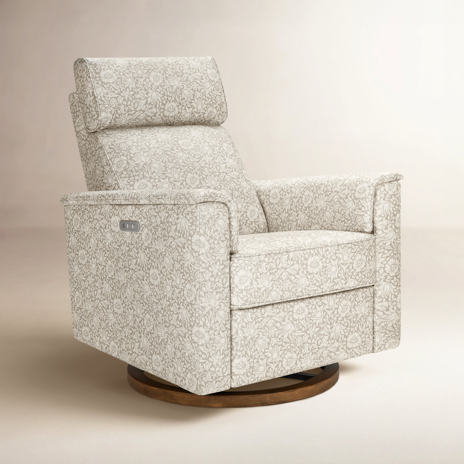 Morris & Co. Glider, Mallow in Ash Performance Eco-Weave