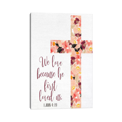 We Love by Kimberly Allen - Print on Canvas
