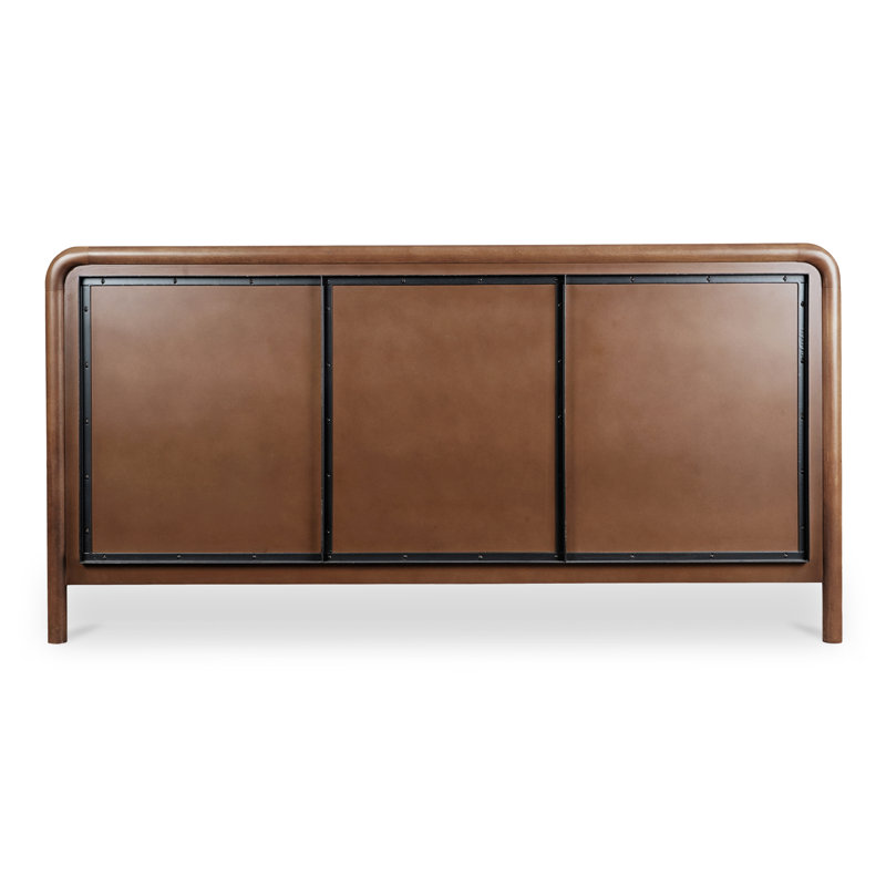 Rye Bed Warm Brown, King