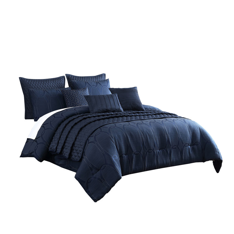 Comforter Set, Queen Comforter + 9 Additional Pieces