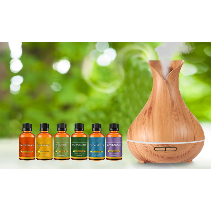 Diffuseur d'aromathérapie Aliet, Brun clair